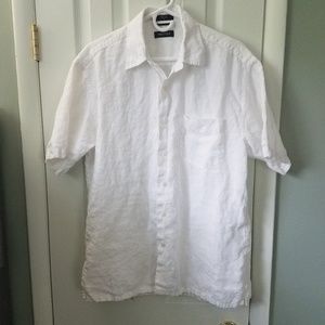 100% linen Nautica shirt